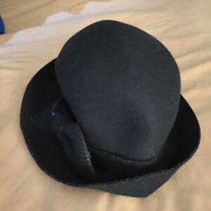 Elegant Black Bowler Hat